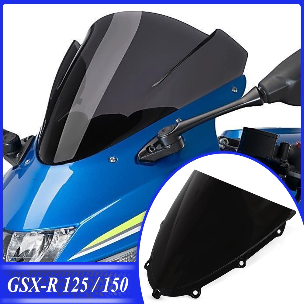 

FOR SUZUKI GSXR GSX-R 125 GSX-R 150 2017 2018 2019 Motorcycle Windshield Windscreen Wind Screen Shield Deflector Protector Cover