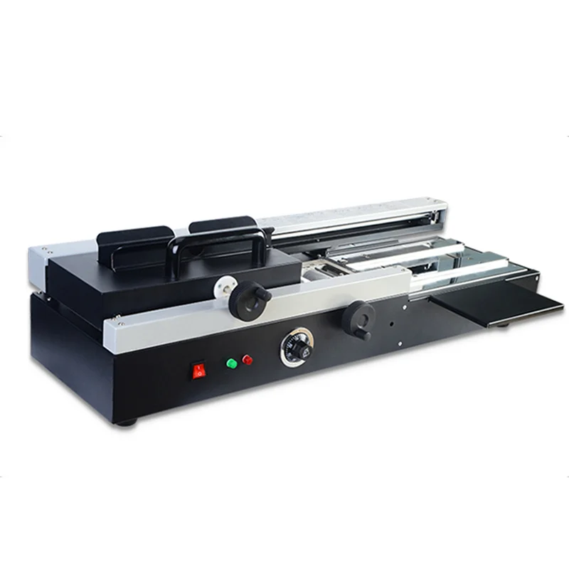 

460A High-speed Electric Automatic Heating Hot-melt Bidding Bookbinding Machine Dust-free and Noise-free for Office