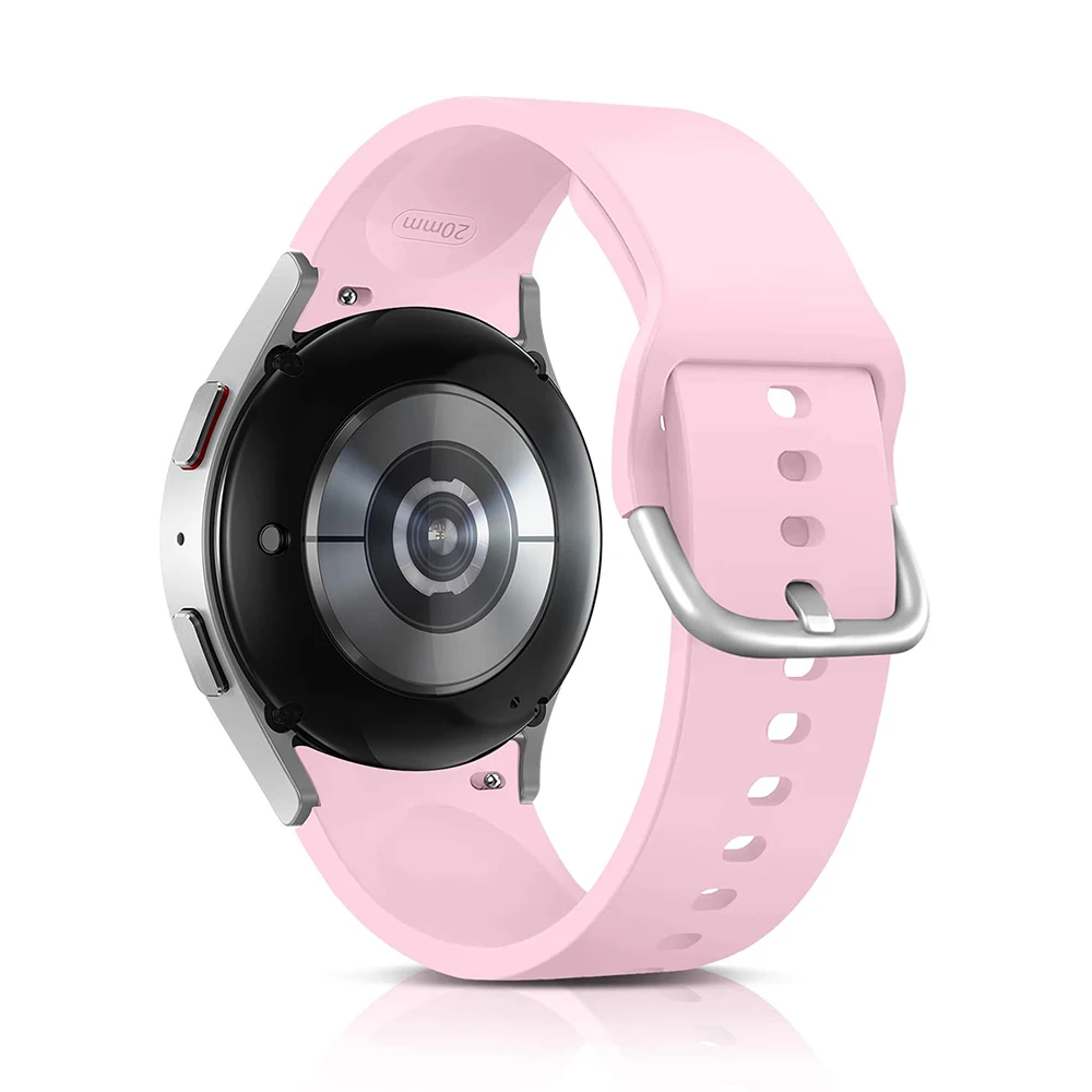 20mm Silicone Smartwatch Strap - No Gaps Design Bracelet