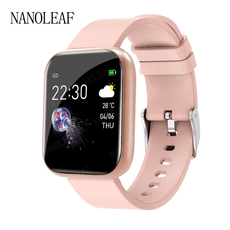 Smart Watch for Android with Full Touch Screen Heart Rate Monitor Pedometer Waterproof Fitness Tracker Health Digital Wristwatch 