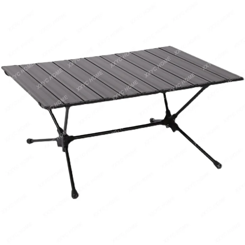 

Outdoor Camping folding Table Portable Ultralight Aluminium Alloy Folding Camp Picnic Barbecue Desk Furniture Folding Cutlery