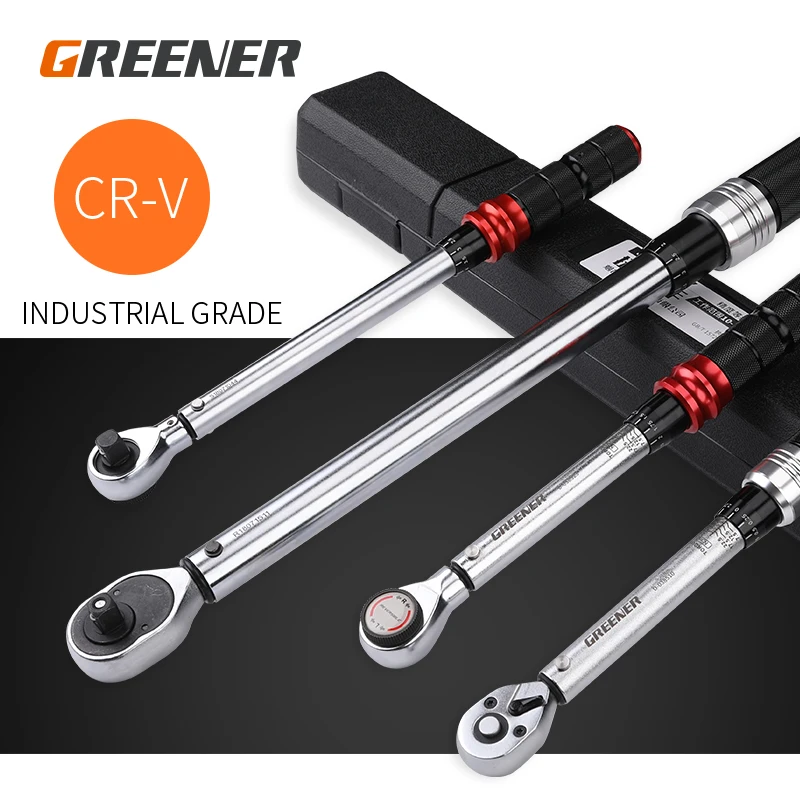 Гаечный ключ GREENER 1/4 'ɱ/4'' гаечный с двухсторонним храповым механизмом