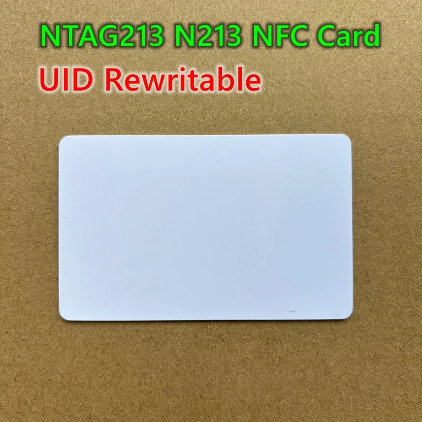 Ntag213 UID Rewritable Changeble Writable NFC 13.56Mhz Card N213