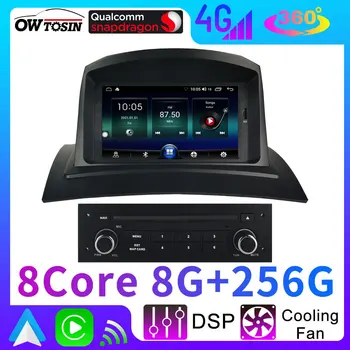 uis7870 android 13 12g+256g car radio player for renault megane ii 2002 2009 gps navigation 4g wifi carplay 360 camera stereo