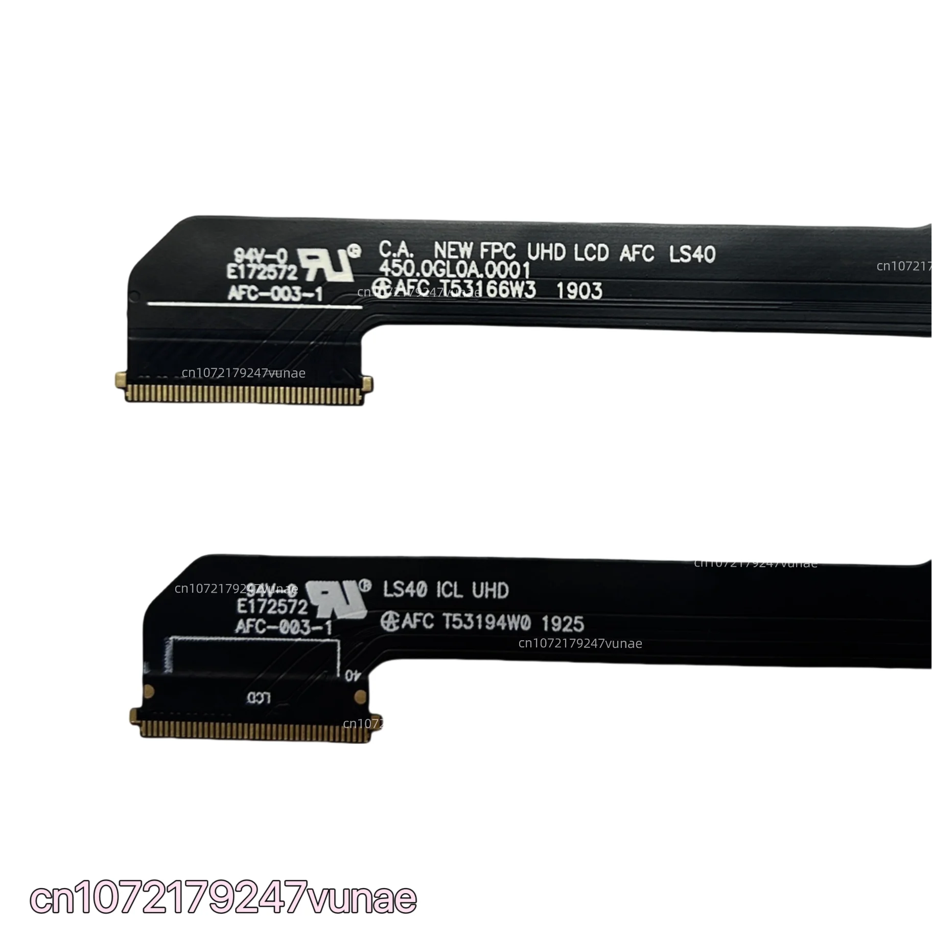 Original For Lenovo Yoga S940-14 S940-14IIL S940-14IWL Screen Camera Cable LCD UHD 4K Connector 40PINS FHD 30INS
