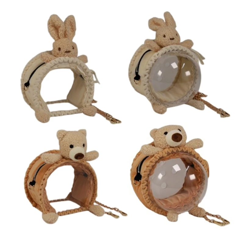 

Bird Travel Bag Carriers Backpack Pouches for Hamsters Guinea-Pigs Squirrels