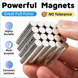 Powerful Round Disc Magnet for Decoration, Fridge, DIY, Building, Scientific Projects, Crafts, and Office Use (5x3mm - 50pcs)