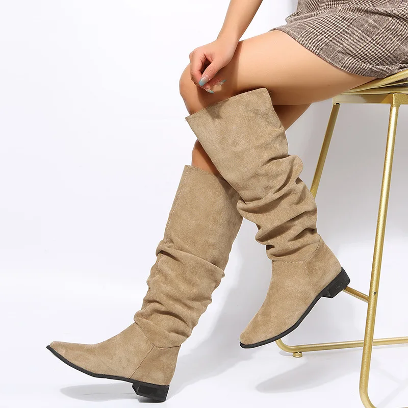 Wide Fit Tan Knee High Boots Australia High Quality Knee High