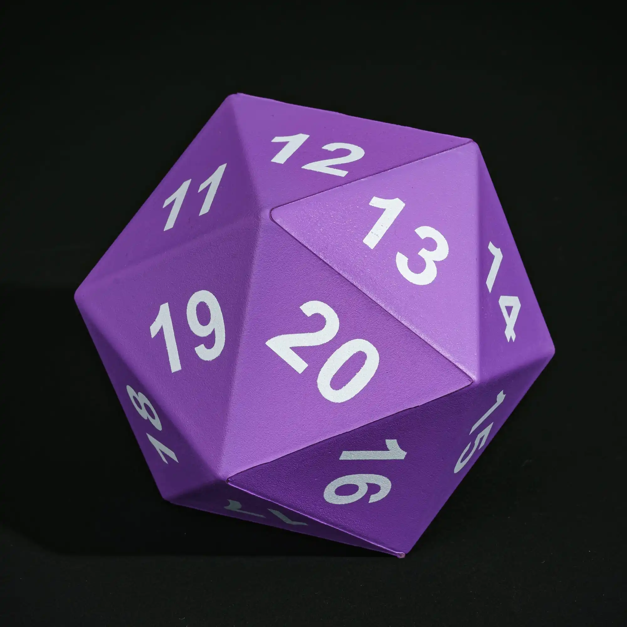 80MM Giant D20 Dice Foam Decompression 20 Sided Dice Elastic D20 Polyhedral for Bar Pub Club Party Relax Role Playing Games