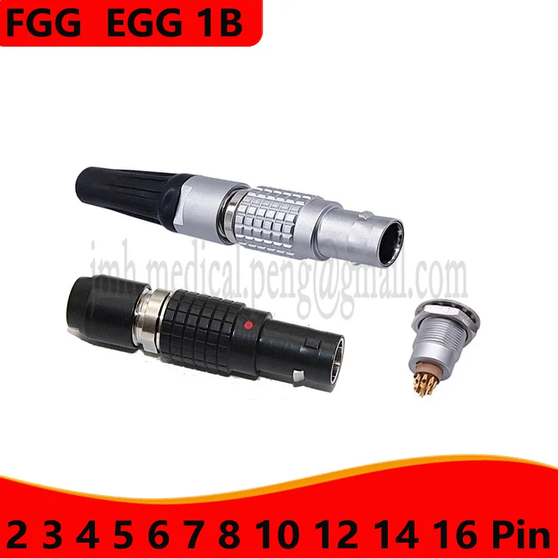 

FGG/EGG.1B.2 3 4 5 6 7 8 10 12 14 16 P Push-pull Self-locking Metal Quick Plug And Socket Connector For Audio Video Transmission