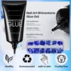 30g Makartt Rhinestone Glue with Royal Blue Glass Crystal Kit  for Shine Nail Art Manicure Makeup DIY Decoration Gem Jewelry 2