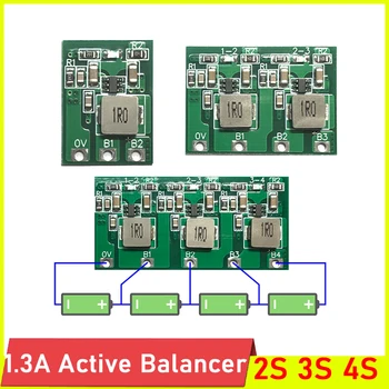 2S 3S 4S 1.3A batteria al litio Active Balance Board batterie bilanciatore a trasferimento energetico per cella BMS li-ion Lifepo4 3.2V 3.7V