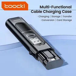 Toocki PD60W 5-in-1 USB-C Fast Charging Cable Set (Black)