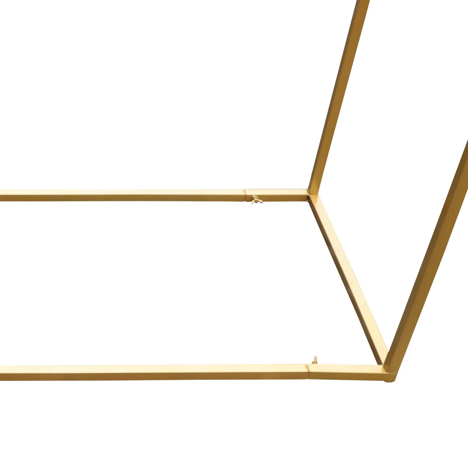Metal Wedding Arch Rectangle Backdrop Stand Balloon Flower DLY Decor Frame For Wedding Party Gathering