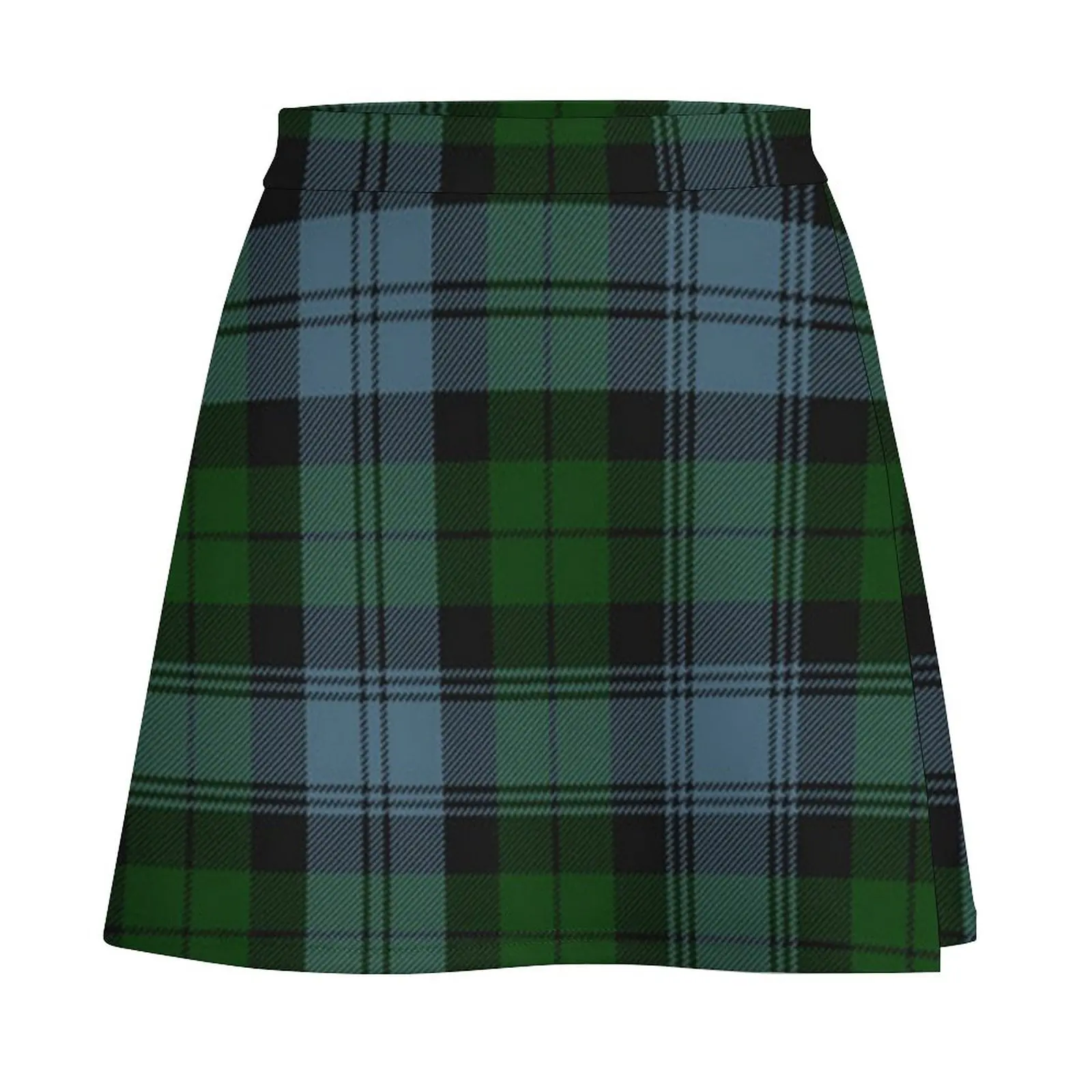 Sutherland District Tartan Mini Skirt Summer skirt extreme mini dress
