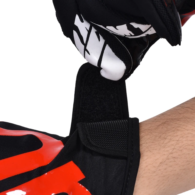 1 Pair Rugby Gloves Full Finger Anti Slip Gel Baseball American Football Gloves Outdoor Baseball for Men Women 1073