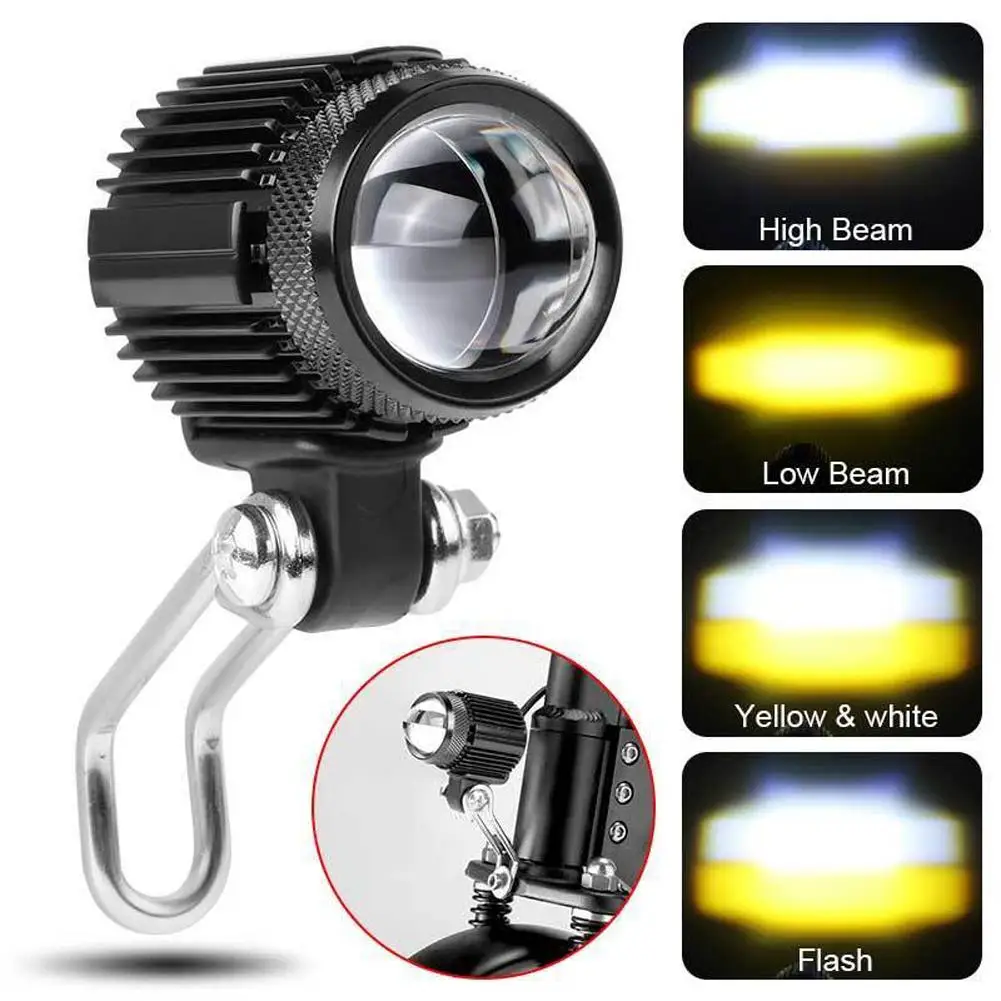 MotorcycleLedSpotlightSuperBrightWaterproofExternalHeadlight