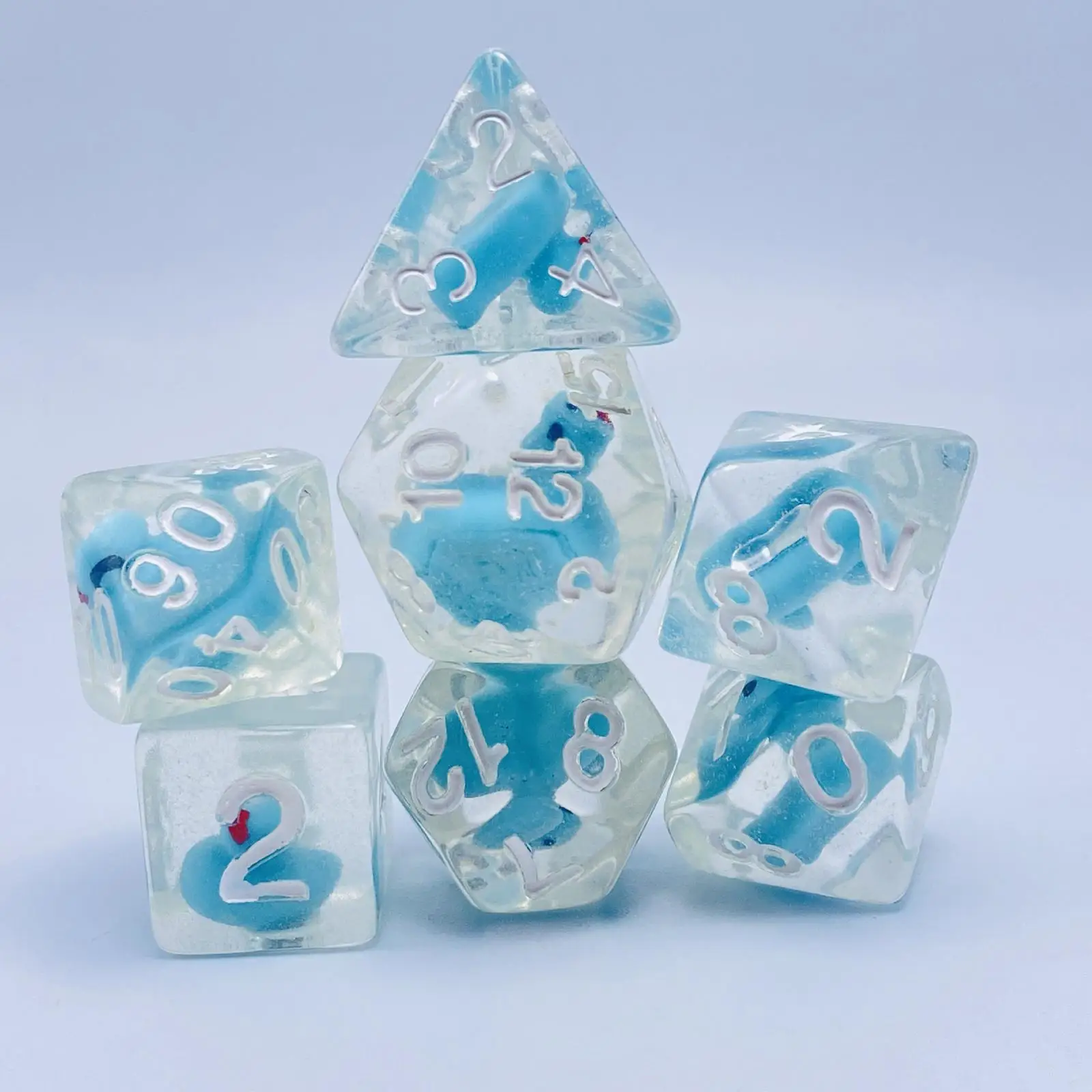 

7 шт., набор игральных костей D20 D12 D10 D8 D6 D4, акриловые детали, набор для KTV
