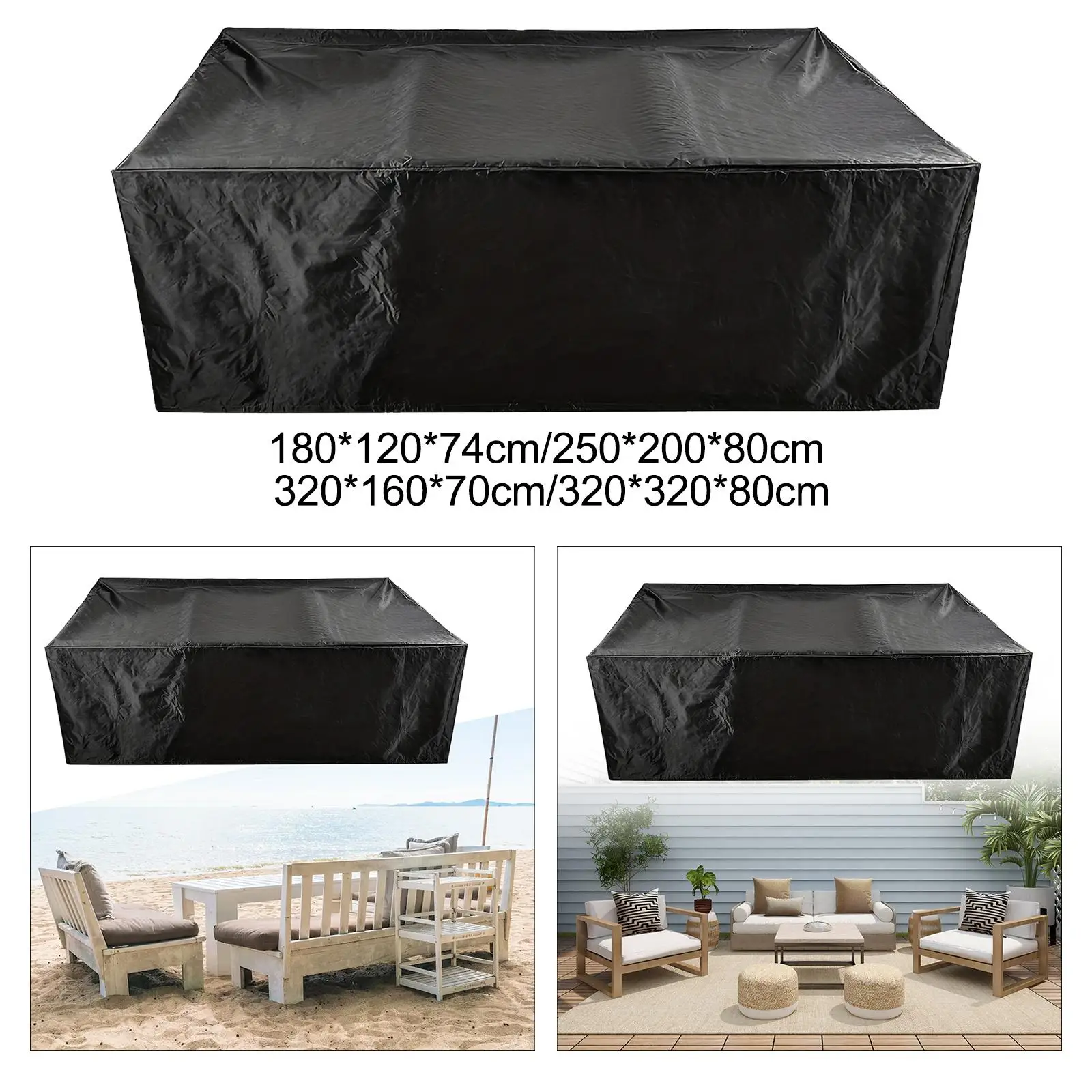 Patio Furniture Covers Outdoor Protector Waterproof Windproof Dining Room Set