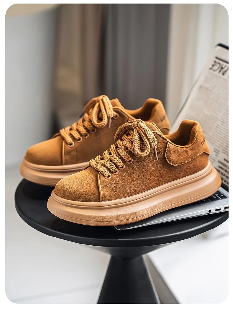 Leather Luxury Men Women Casual Board 2025 New Men's Sneakers Couple Outdoor Sports Shoes Tennis Shoes_vogvips.com