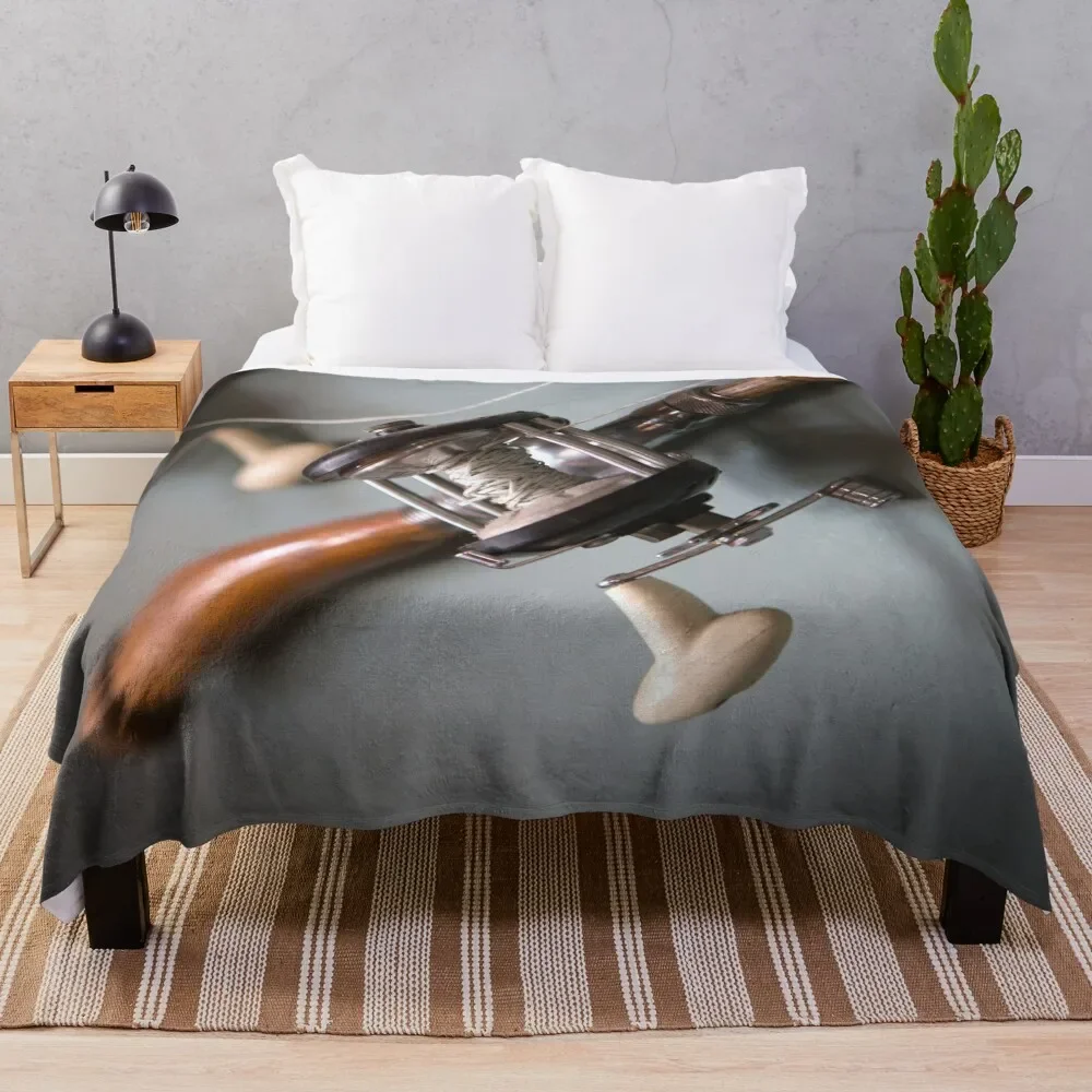 

Gone fishing Throw Blanket anime for sofa Blankets Sofas Of Decoration Blankets