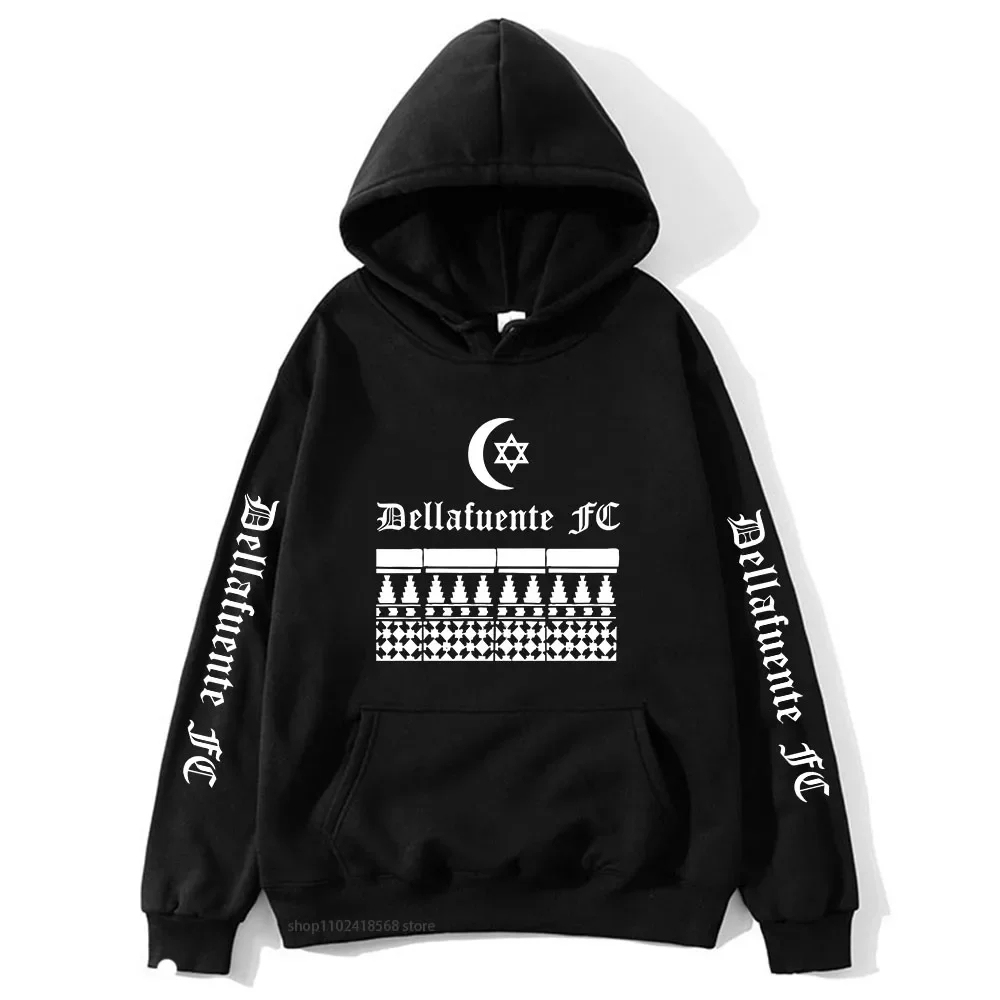 

Corales Hoodies Dellafuente FC Sweatshirts Men Winter Pullover Harajuku Woemn Kpop Top Long Sleeve Sudadera Unisex Fashion Hoody