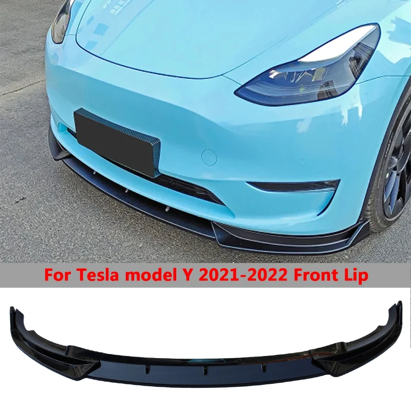 

Трехсекционный передний бампер для Tesla model Y 2021-2022
