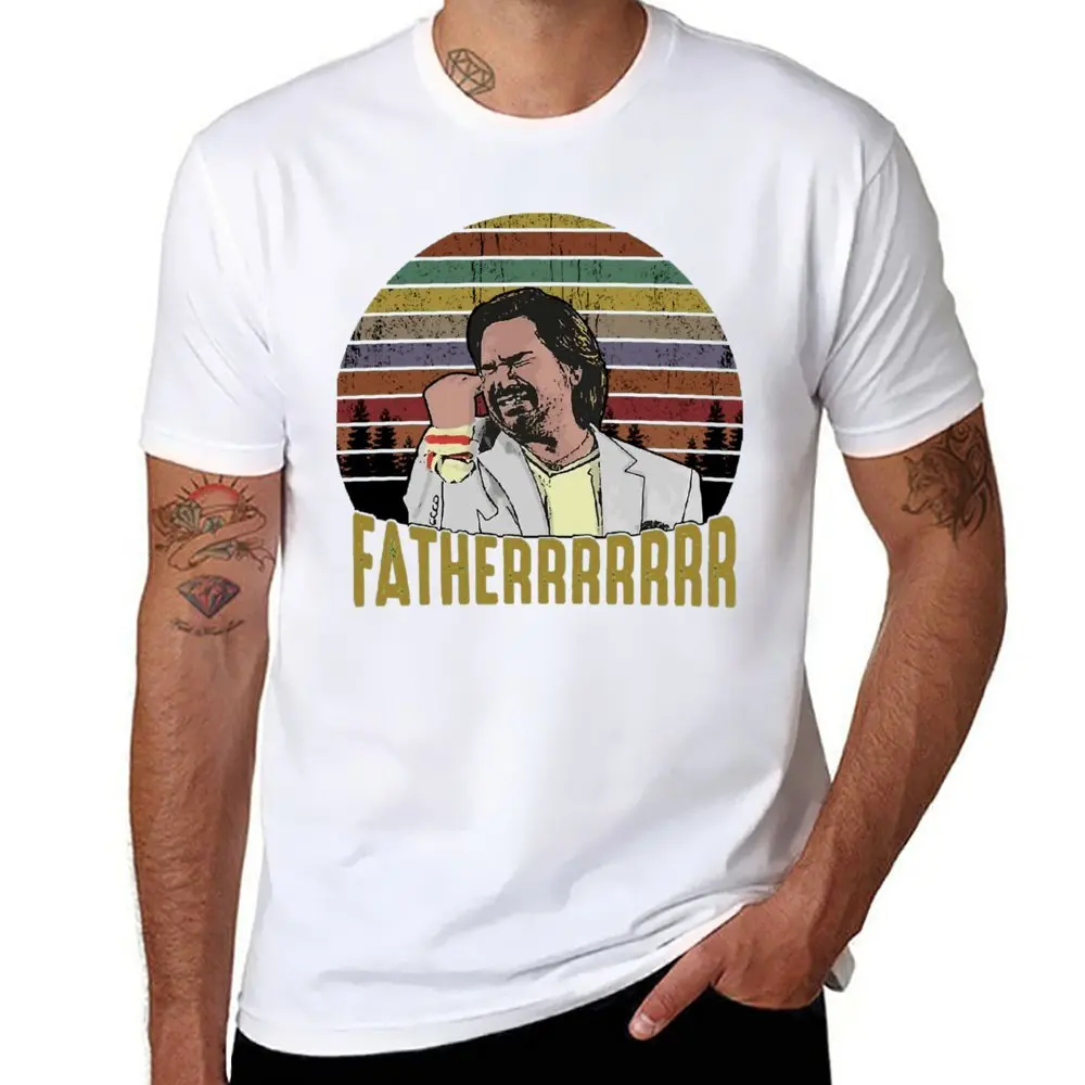 Douglas Reynhn Father The It Crowd Funny Vintage T-Shirt Fresh Move Funny Joke Top Tee Premium Leisure Taglia Usa