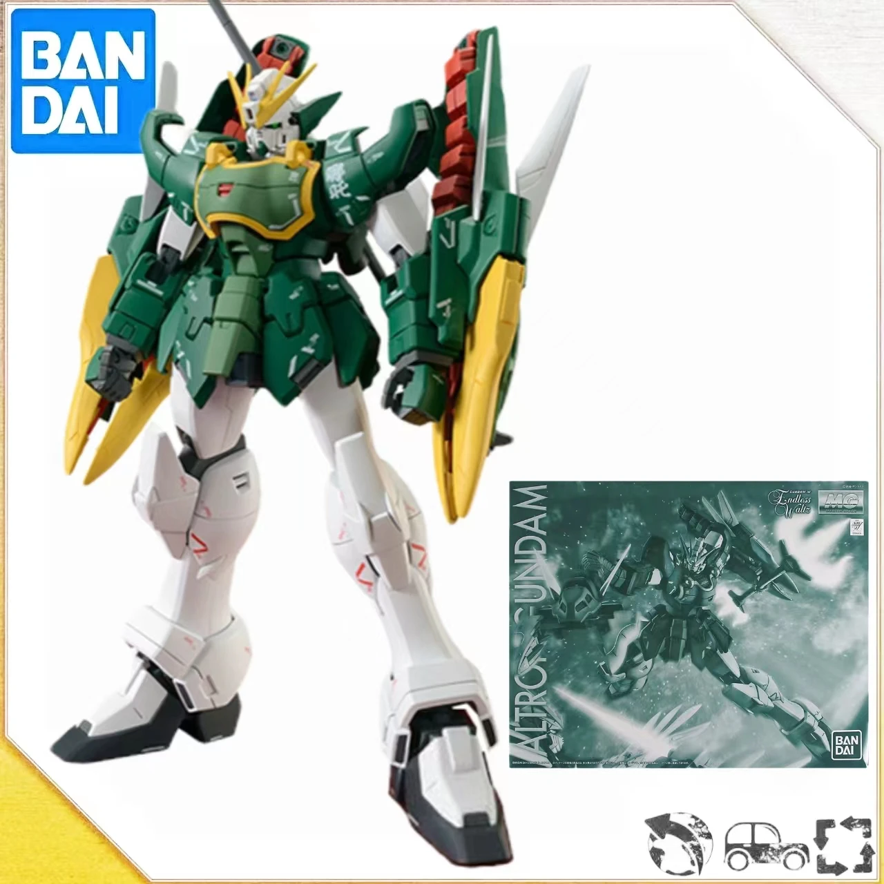 

Bandal PB Limit MG 1/100 XXXG-01S2 EW Altron Gundam Сборная модель экшн-игрушка фигурки подарки для детей Коллекция