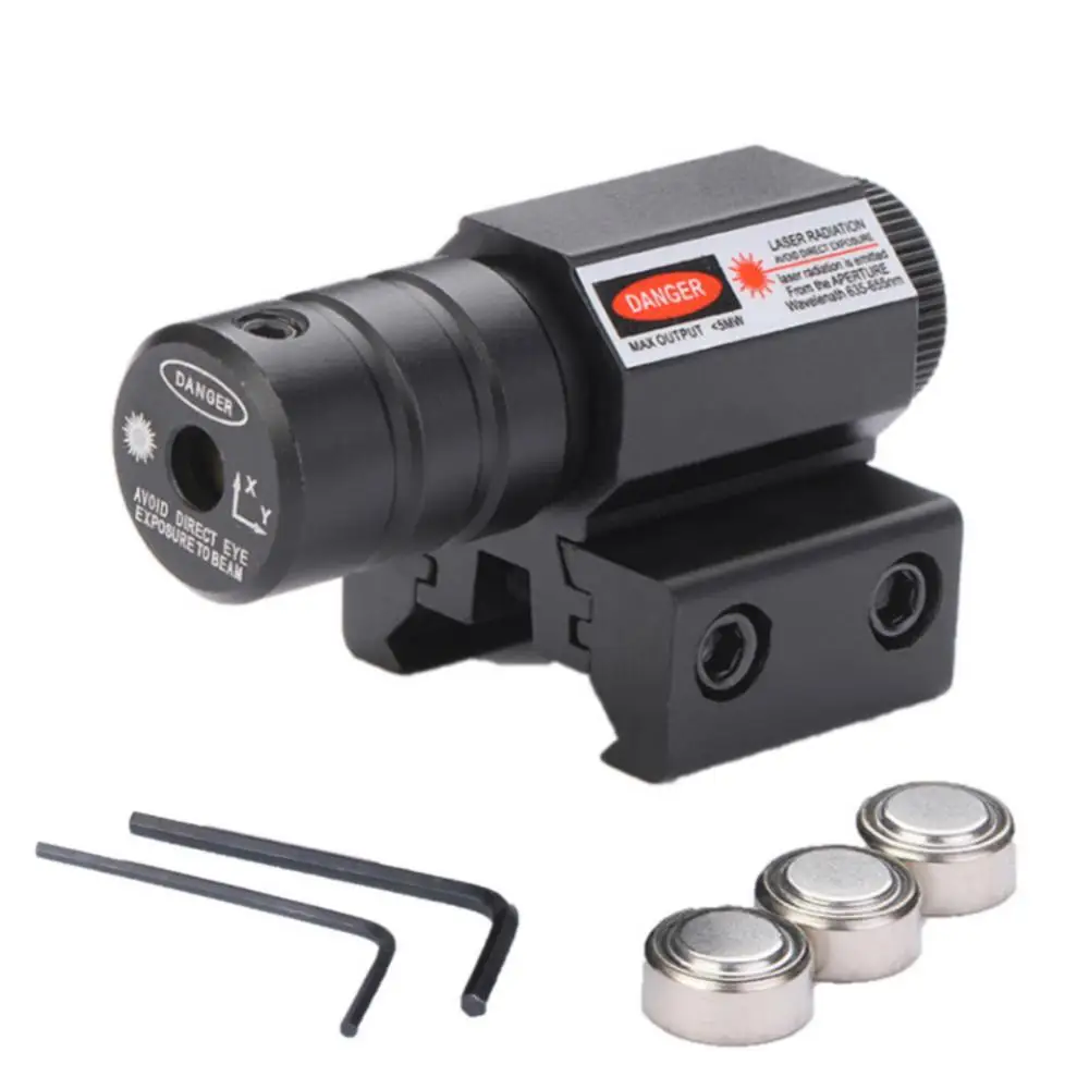 Outdoor Red Green Dot Laser Sight Scope 11mm 20mm Adjustable Picatinny Rail Mount Rifle Pistol Airsoft Laser with Batteries red dot laser sight,laser sight