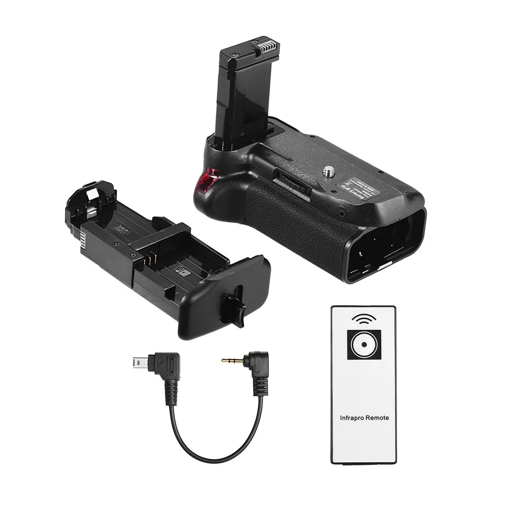 D5600 Battery Grip with Infrared Remote Control for Nikon D5600 Vertical Battery Grip