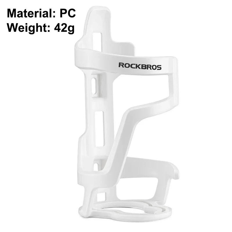White bottle holder