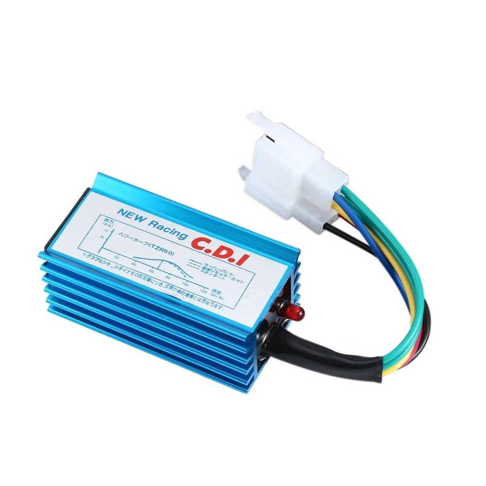 6 Pin Aluminum Alloy Racing CDI AC Box for CG125 Motorcycle 140CC 150cc 200cc Enginen Pit Bike Scooter ATV