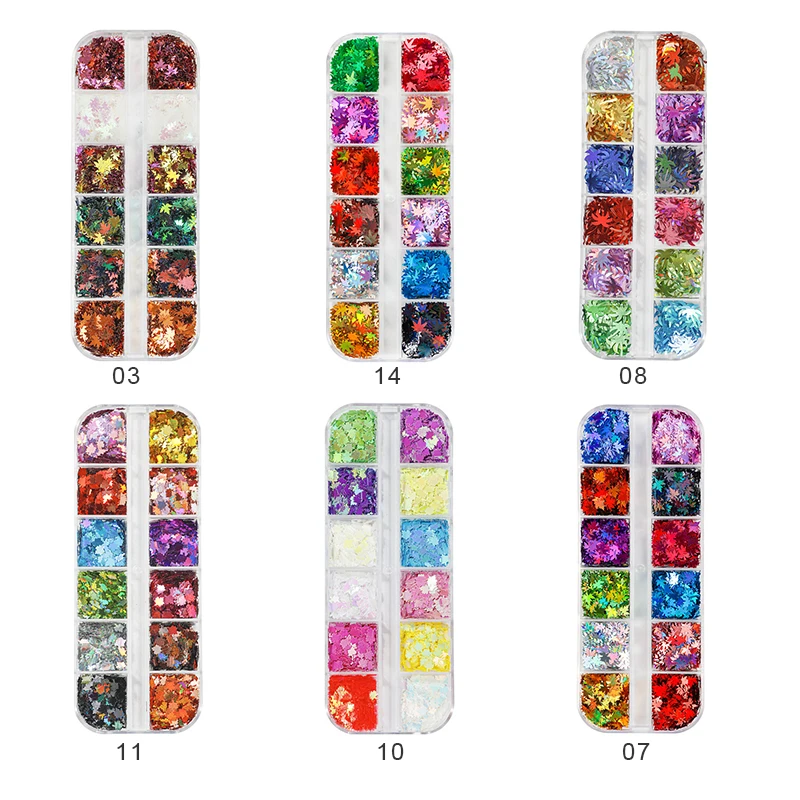 Color Fire Opal Nail Powder Flakes Aurora Glitter Paillettes Per Unghie Sparkly Gel Polish Sticker Accessori Per Manicure 3D Beobr