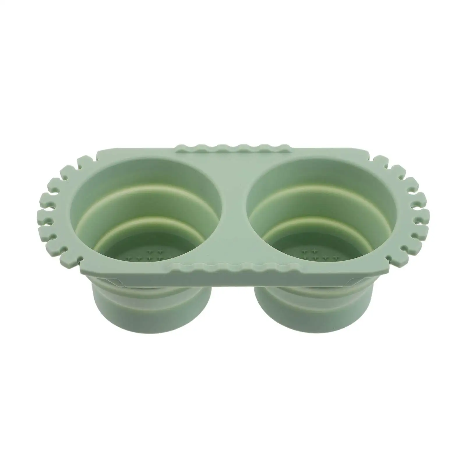 접이식 실리콘 페인트 브러쉬 세척 컵 건조대 포함 이중 접이식 세척통 휴대용 ..