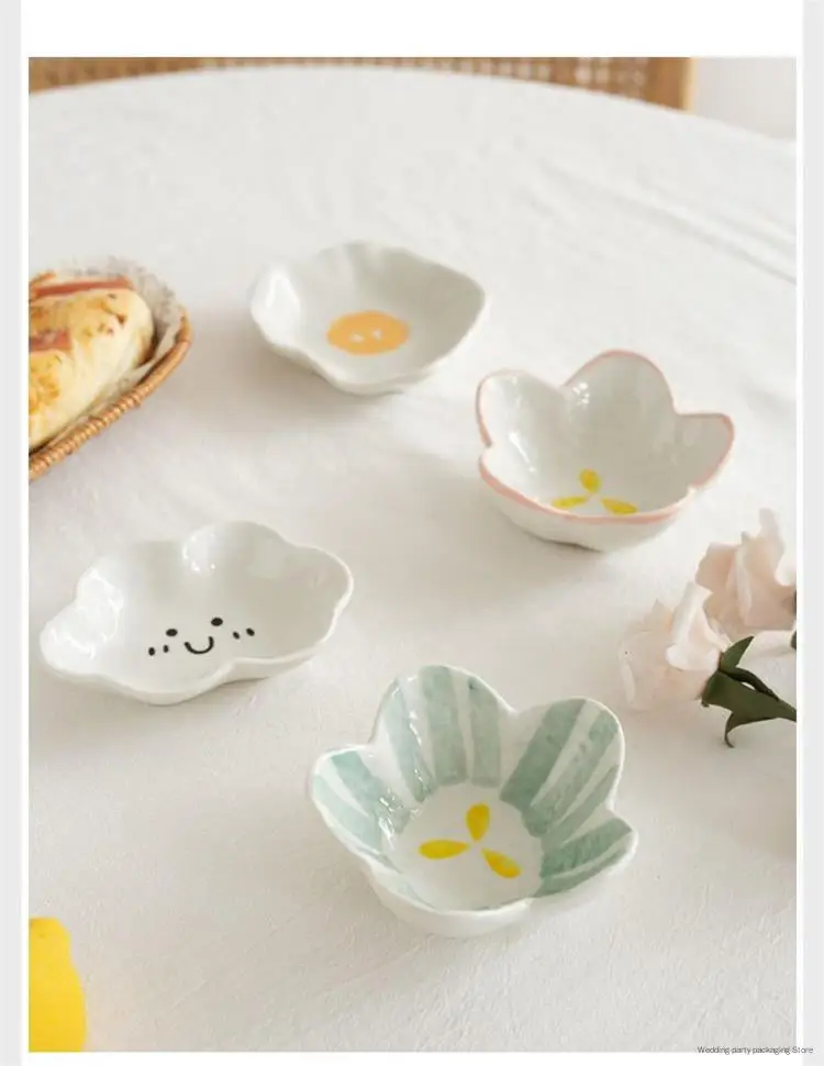 

Cloud plate simple bedroom fruit plate living room fried snack plate creative plate cute dessert plate dipping plate