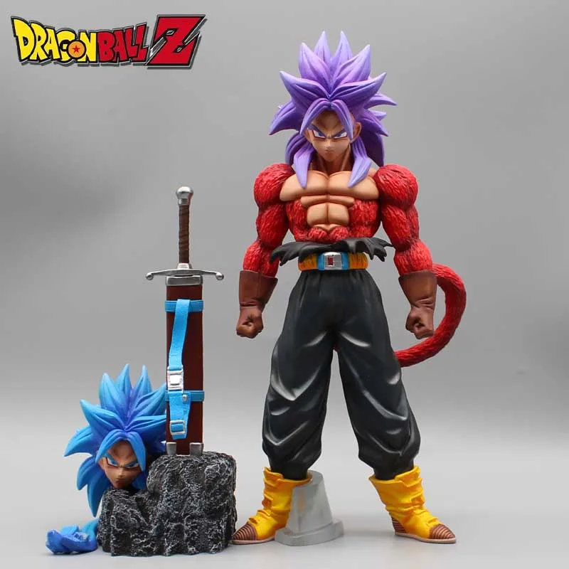 

Dragon Ball Z Trunks Action Figure DBZ Ssj4 Figurine Toys Super Saiyan 4 Torankusu Figuras PVC Collection Model Gift for Kids