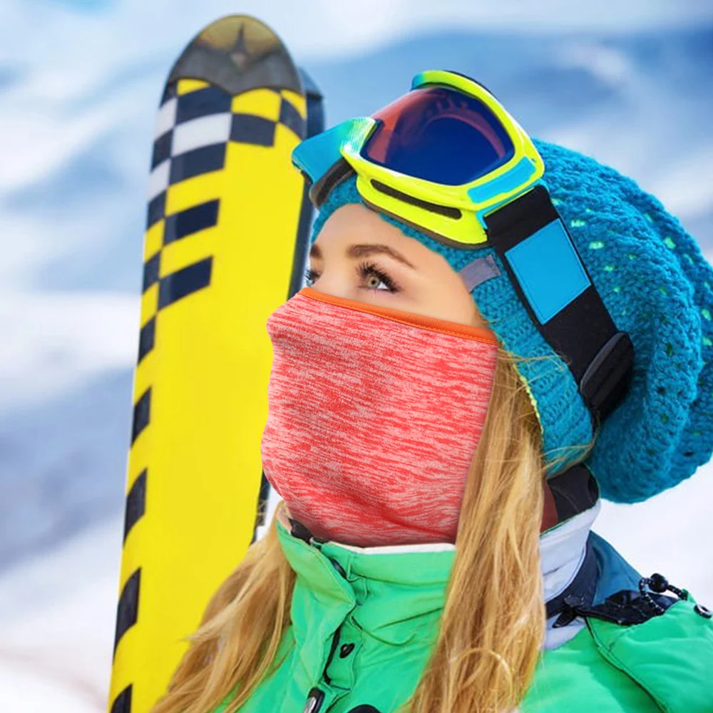 Winter Bandana Outdoor Fleece Neck Warmer Gaiter Thermal Half Face Cover  Cycling Snowboard Ski Hiking Tube Mask Scarf Men Women - Hiking Scarves -  AliExpress