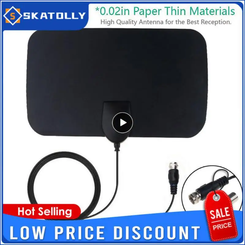 

Miles Range Antenna Digital Antena Picture Sound Quality Indoor HDTV 1080P 4K Channel Indoor Antenna Amplifier TV Antenna