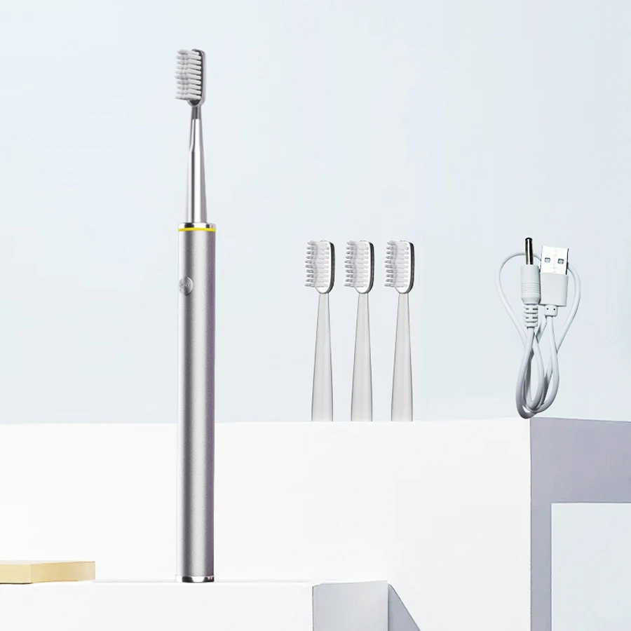 فرشاة أسنان كهربائية ذكية من جيان مع شعر دوبونت ال...