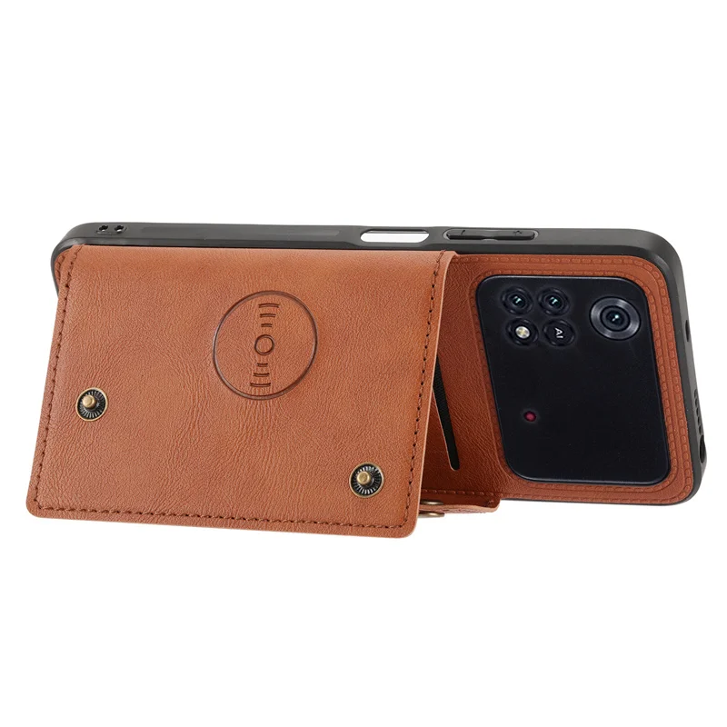 PU Leather Wallet Phone Case For Xiaomi Poco X4 Pro Card Slot Back Cover For Poco Poko Pocco Little X4Pro X 4 Pro 4Pro X4 Pro 5G 3