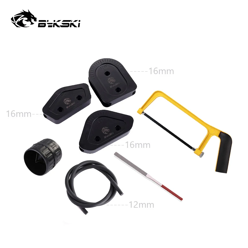 Bykski od 12 mm Od14 mm Od16 mm Acrílico Tubo Duro Cortador de Dobra Molde Kit Barra Silicone Computador Líquido Sistema Refrigeração Ferramentas - Imagem 4