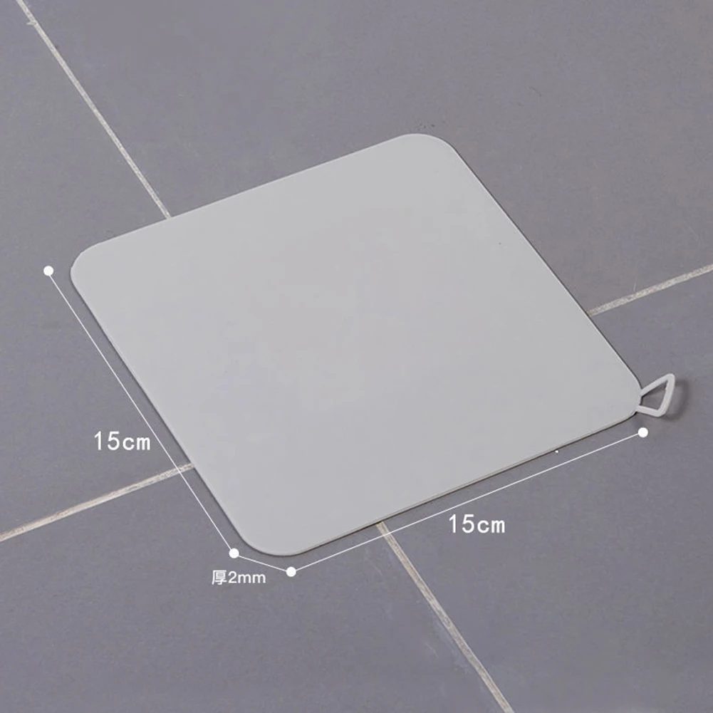 Silicone Floor Drain Anti-smell Cover Sewer Sink Smell Removal Sealing Drain Cover Kitchen Bathroom Home Insect-proof Seal Silicone Floor Drain Cover Floor Drain Cover