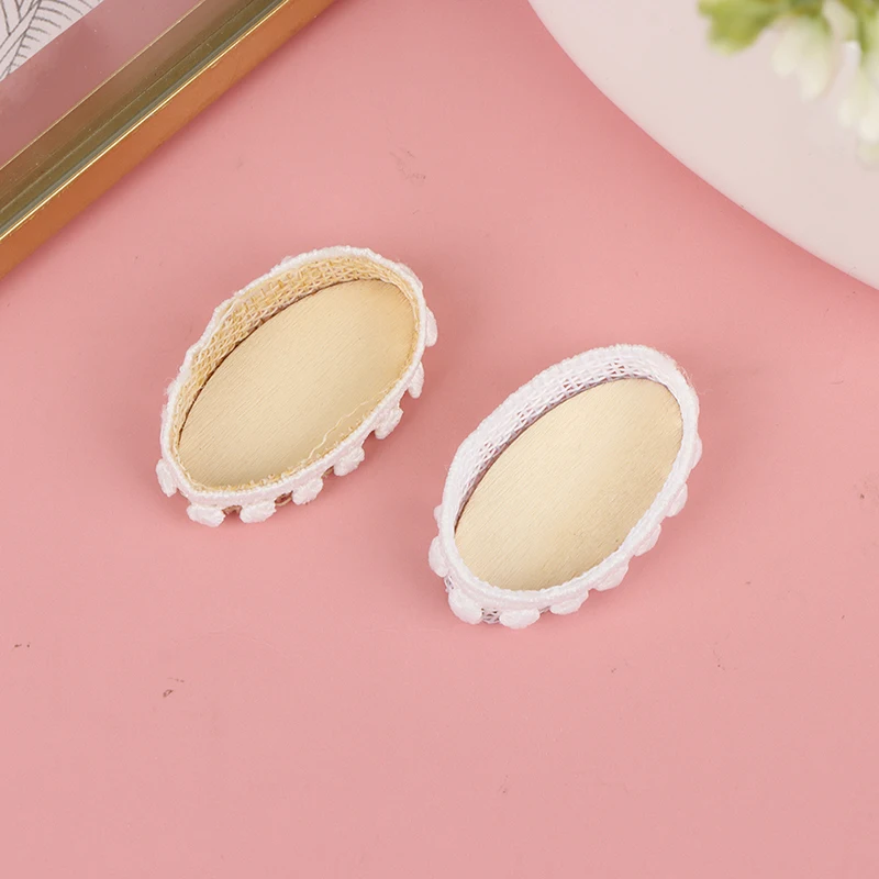 

Hot sale Mini 1/12 Cute Dollhouse Rattan Iron Frame Frame Hand-woven Vegetable Food Storage Basket Dolls Miniature Decoration