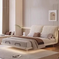 Lits électriques pour chambre à coucher, Support de jambes, Dressing, cadre français, têtes de lit, Double salon, accessoires pour maison matrimoniale 1