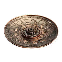 Bruciatore di Incenso Vintage Lotus con Design di Drago - Decorazione per Casa e Ufficio