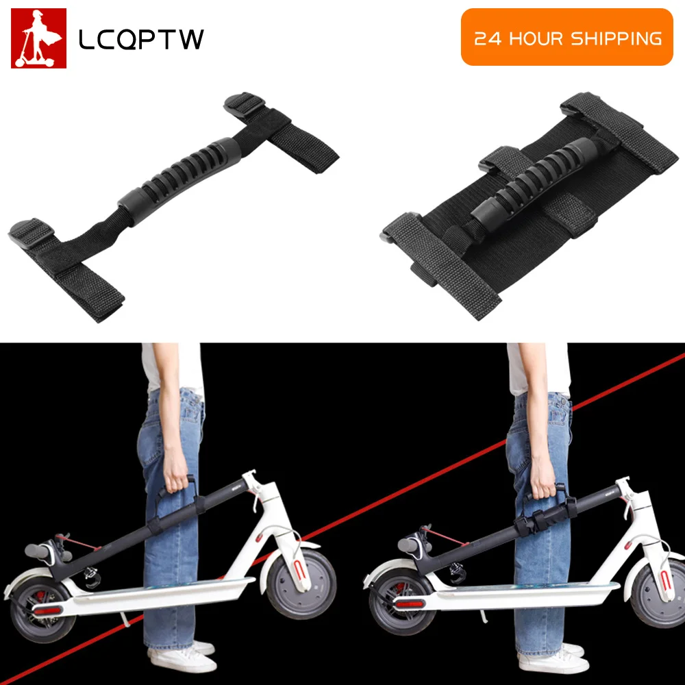 Maniglia Per Il Trasporto Portatile Per Xiaomi M365 Bici Elettrica Scooter Cinghie Per Il Trasporto A Mano Skateboard Per Accessori Ninebot Es1 Es2