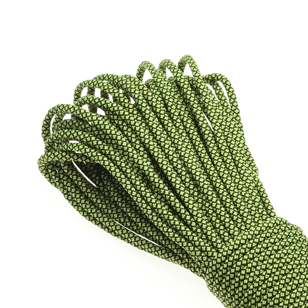 1 Stücke 100FT 550 Paracord Fallschirmschnur Lanyard Mil Spec Typ III 7 Strang Kern Für Klettern Camping Schnallen Armband – Detail 3
