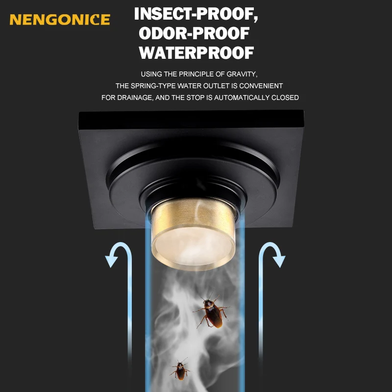 Рисунок 5 - Невидимый Слив для ванной комнаты nengonice