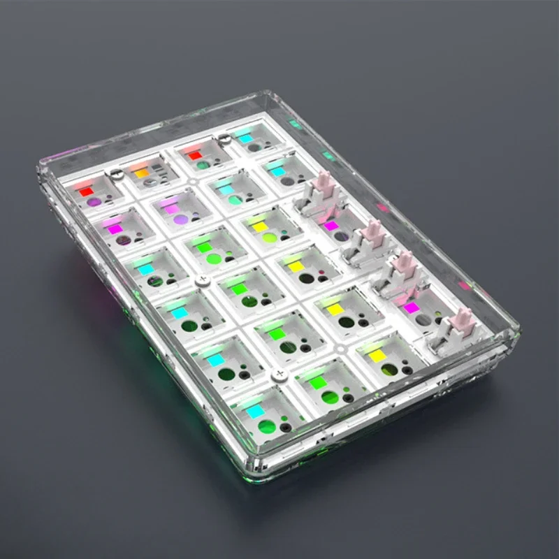 Mathew Tech-dk22 Wireless Number Pad Teclado Numérico Mecânico 22 Teclas Mini Teclado Gaming Numpad Programável - Imagem 3